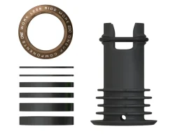 OneUp Components Headsets & Spacers|EDC Threaded Top Cap (Bronze) (1 1/8") (Alloy) (Includes Headset Spacers)