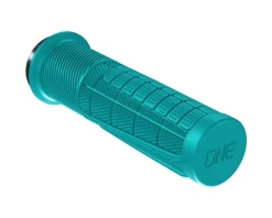 OneUp Components Grips & Handlebar Tape|Thick Lock-On Grips (Turquoise)
