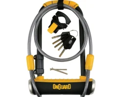Onguard Bike Locks|8005 Pitbull DT U-Lock with Cable