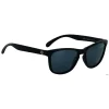 Optic Nerve Sunglasses & Goggles|Fairplay Sunglasses (Matte Black) (Smoke Lens/Silver Mirror)
