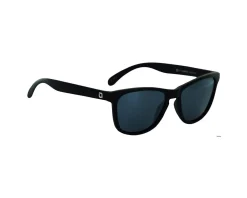 Optic Nerve Sunglasses & Goggles|Fairplay Sunglasses (Matte Black) (Smoke Lens/Silver Mirror)
