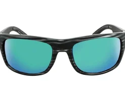 Optic Nerve Sunglasses & Goggles|ONE Timberline Sunglasses (Driftwood Grey) (Smoke Green Mirror Lens) (Polarized)