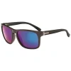 Optic Nerve Sunglasses & Goggles|ONE Ziggy Sunglasses (Matte Black) (Smoke Green Mirror Lens)