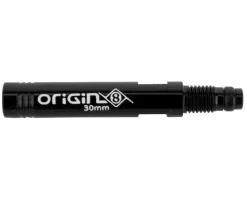 Origin8 Tire & Tube Accessories|Integrated Presta Valve Extensions (Black) (30mm) (Pair)