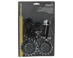 Origin8 Cassettes|Single Speed Conversion Kit (Black/Silver) (16/18T)