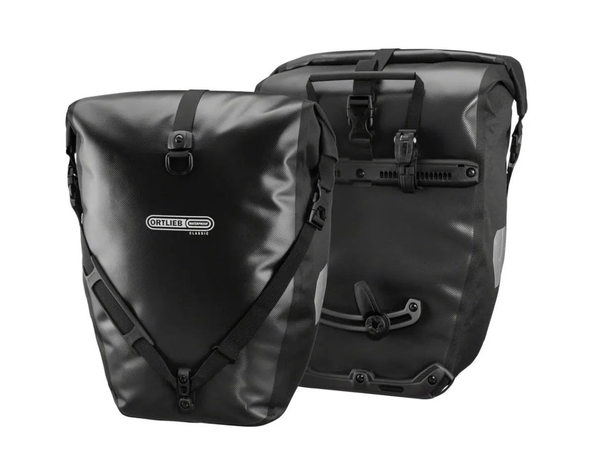 Ortlieb Bags & Packs|Back-Roller Panniers (Black) (40L) (Pair)