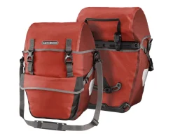 Ortlieb Bags & Packs|Bike-Packer Plus Panniers (Salsa/Dark Chili) (42L) (Pair)