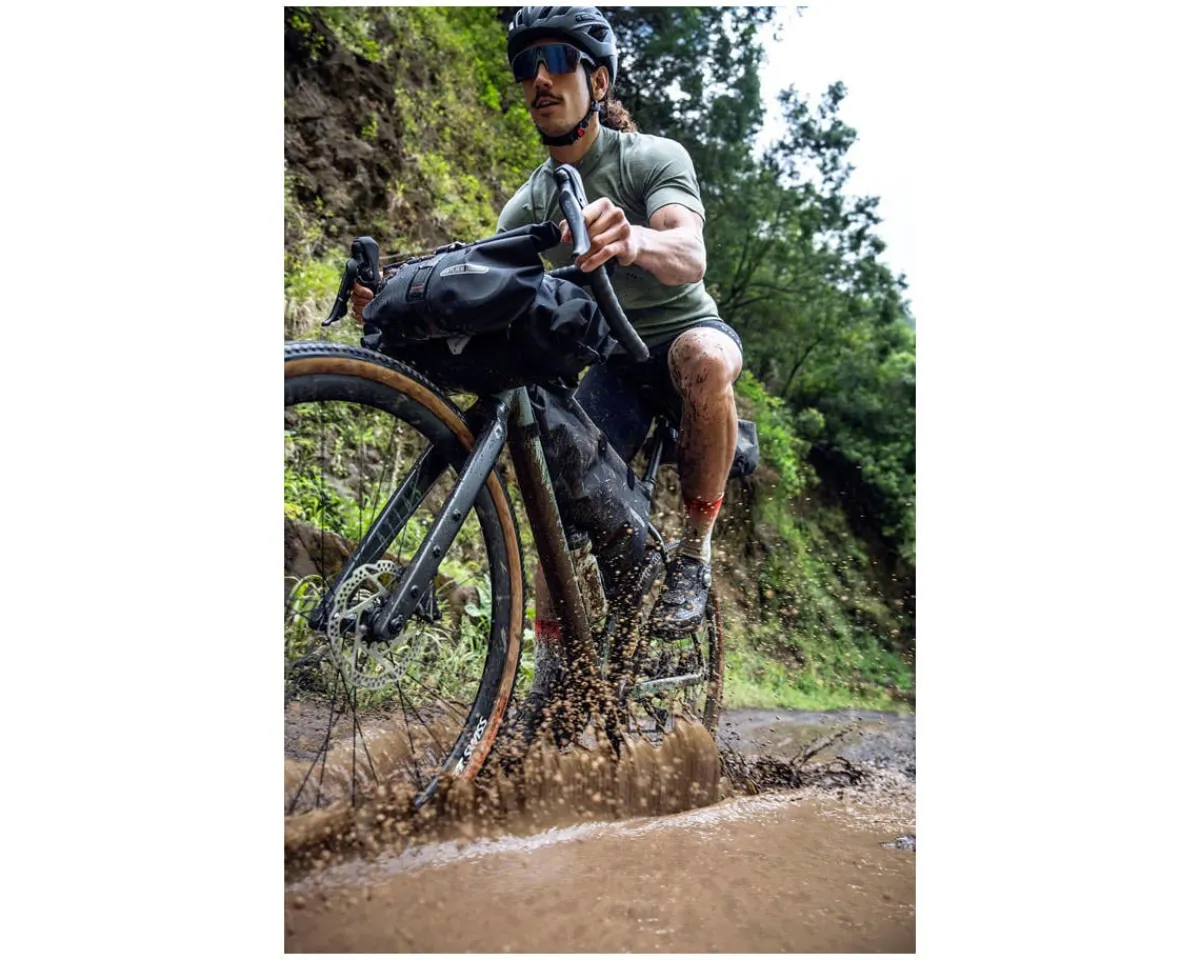 Ortlieb Bags & Packs|Bikepacking Toptube Frame-Pack (Black) (3L)