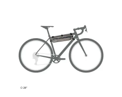 Ortlieb Bags & Packs|Bikepacking Toptube Frame-Pack (Dark Sand) (4L)