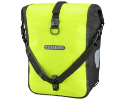 Ortlieb Bags & Packs|Front-Roller High-Visibility Pannier (Neon Yellow) (14.5L) (Single) (AKA Sport-Roller)