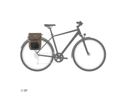 Ortlieb Bags & Packs|Pedal Mate Pannier (Dark Sand) (16L) (Single)