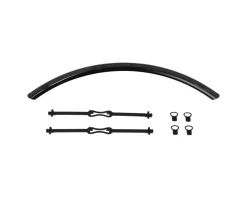 Ortlieb Racks, Fenders, & Trailers|Quick-Rack Mudguard (Black) (38mm)