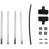 Ortlieb Racks, Fenders, & Trailers|Quick-Rack Seat Stay Adapter (Black)