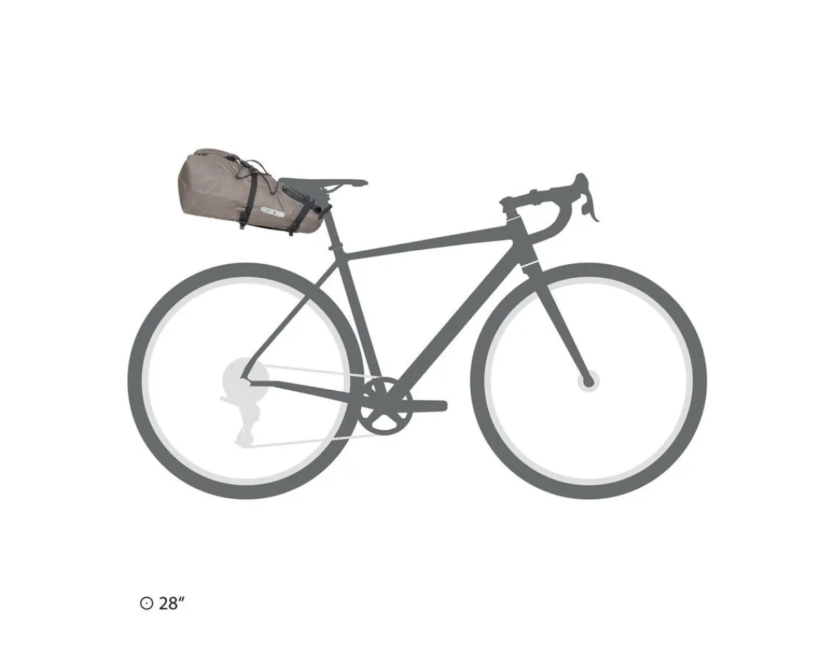 Ortlieb Bags & Packs|Seat-Pack QR Bikepacking Saddle Bag (Dark Sand) (13L)