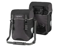 Ortlieb Bags & Packs|Sport-Packer Plus Panniers (Granite/Black) (30L) (Pair)