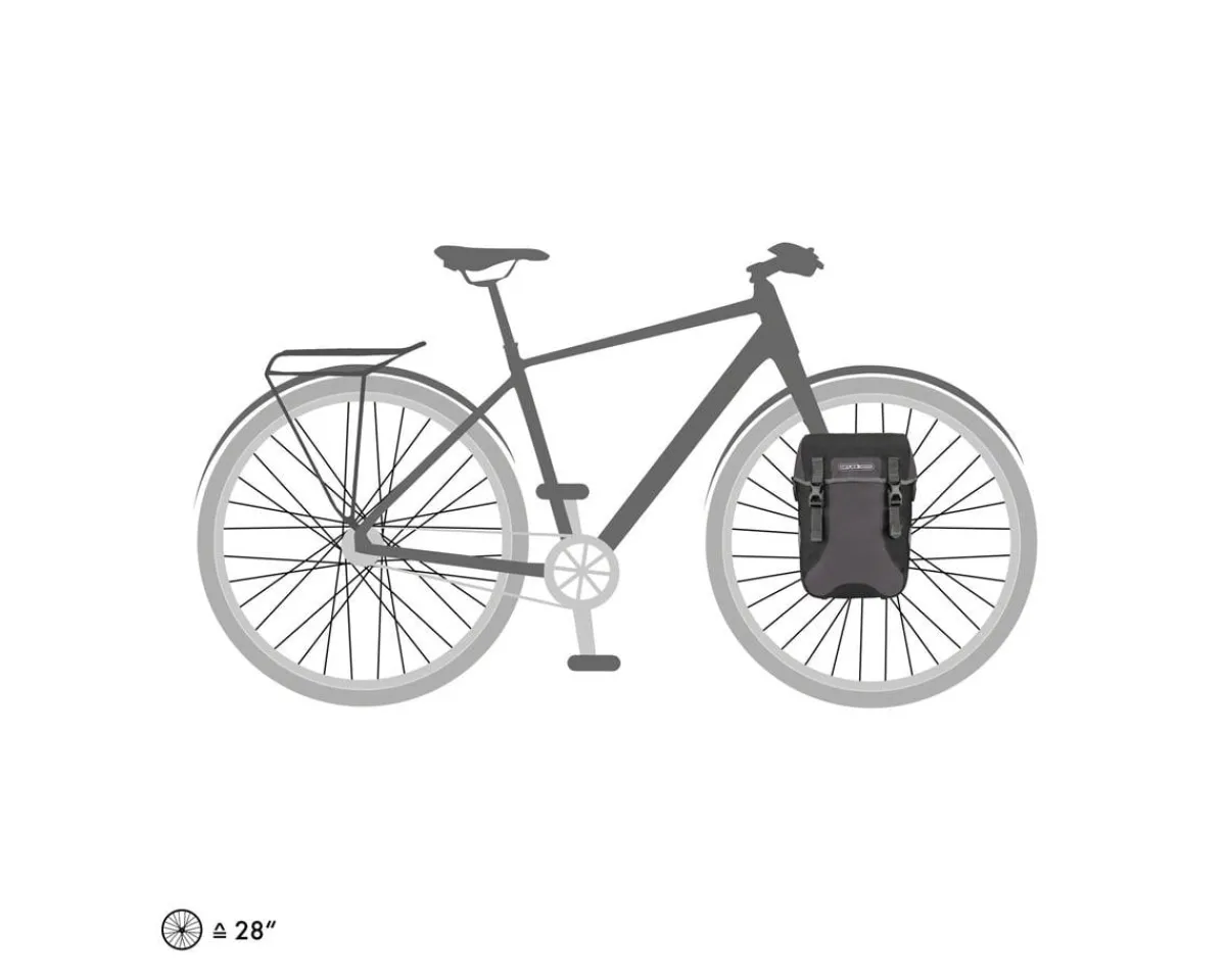 Ortlieb Bags & Packs|Sport-Packer Plus Panniers (Granite/Black) (30L) (Pair)