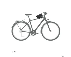 Ortlieb Bags & Packs|Top Tube Bag (Black) (1.5L)