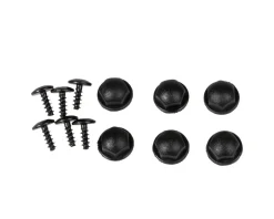 Ortlieb Bags & Packs|Upper Rail Fixing Screw Set (For QL2.1 Panniers) (Black)