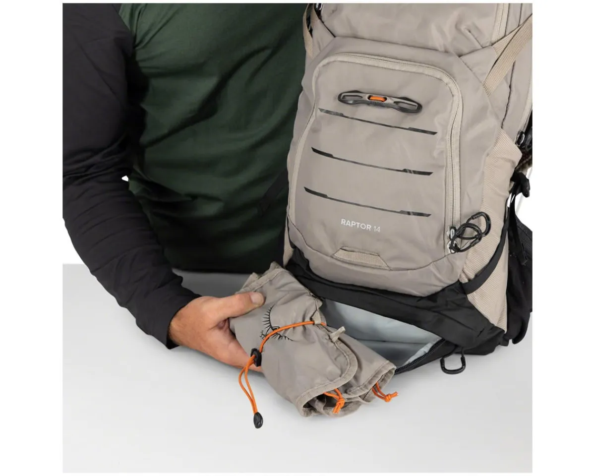 Osprey Bags & Packs|Raptor 14 Hydration Pack (Pediment Grey)