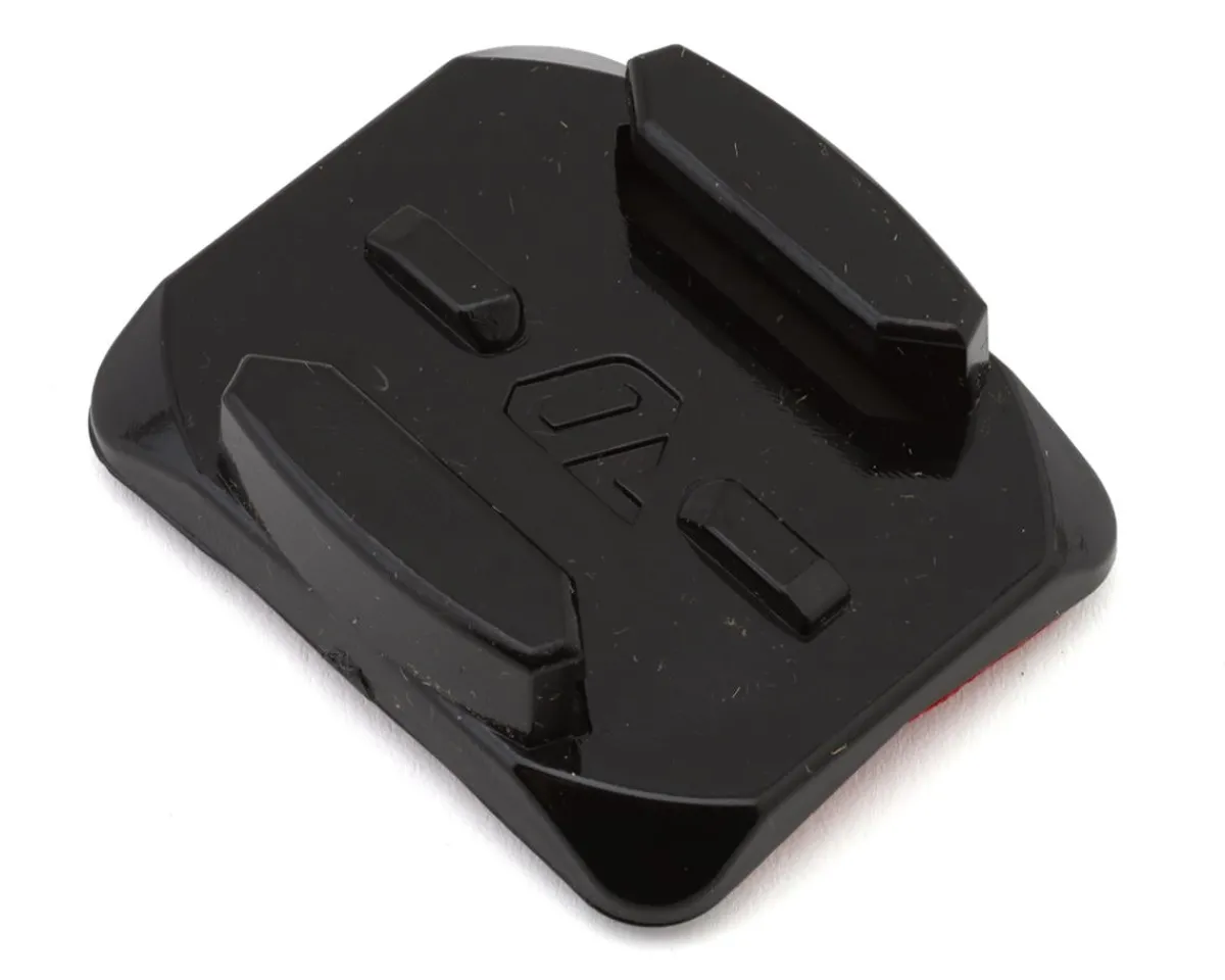 Outbound Lighting Mounts & Handlebar Accessories|Bike Lights|Notched Helmet Mount Base (Black)