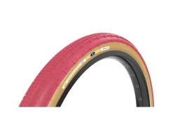 Panaracer Tires|GravelKing SK Tubeless Gravel Tire (Cranberry/Tan Wall) (700c) (40mm) (ZSG Gravel/TuffTex)