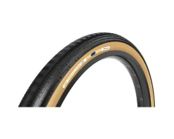 Panaracer Tires|GravelKing SS Tubeless Gravel Tire (Black/Brown) (700c) (35mm) (ZSG Gravel/TuffTex)