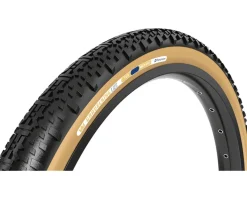 Panaracer Tires|GravelKing X1 Tubeless Gravel Tire (Black/Brown) (700c) (40mm) (ZSG Gravel/Tuff Tex)