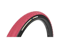 Panaracer Tires|GravelKing X1 Tubeless Gravel Tire (Cranberry/Black) (700c) (40mm) (ZSG Gravel/Tuff Tex)