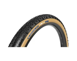 Panaracer Tires|GravelKing X1+ Tubeless Gravel Tire (Black/Brown) (700c) (40mm) (ZSG Gravel/TuffTex+)