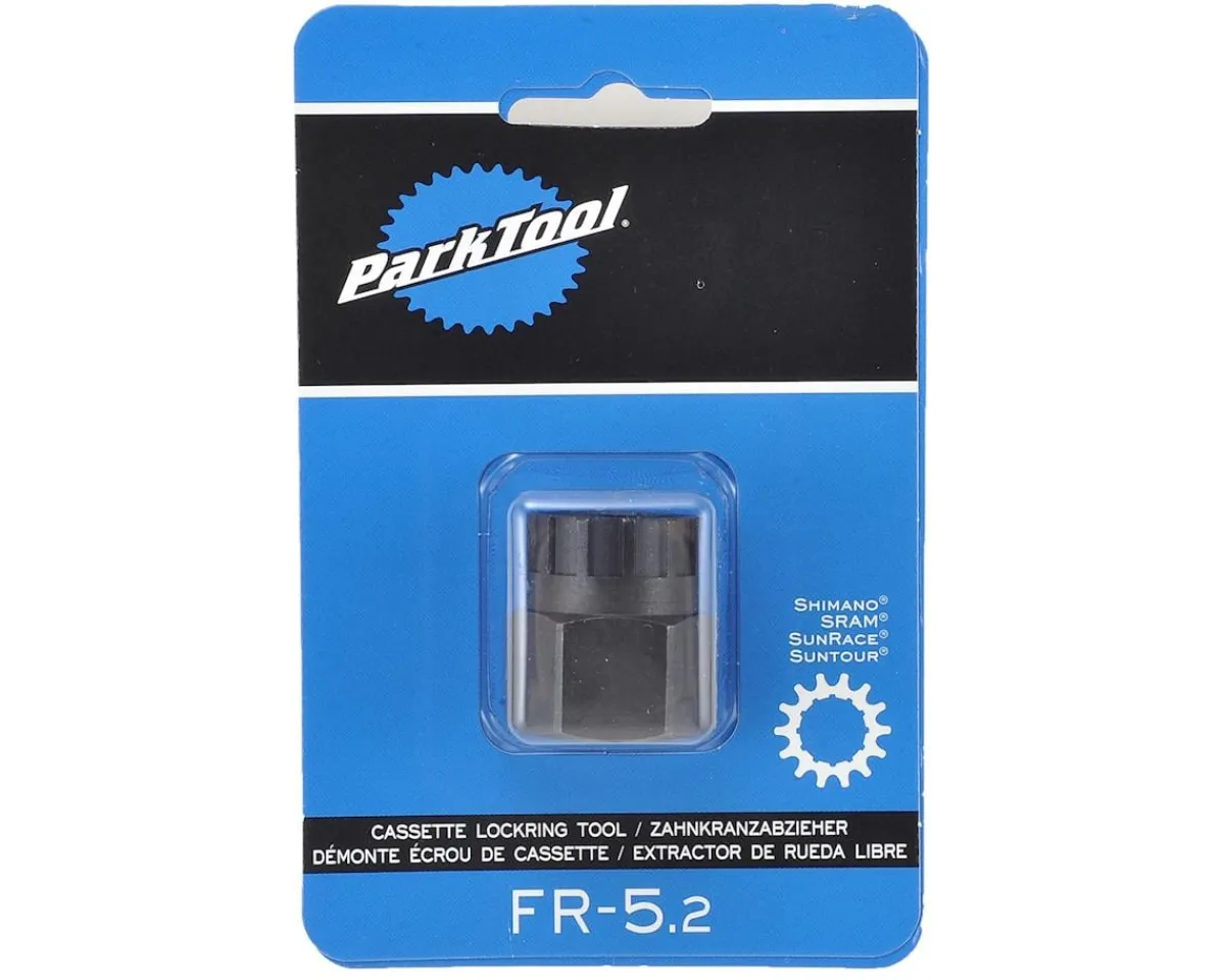 Park Tool Tools|Replacement Parts|FR-5.2 Cassette/Rotor Lockring Removal Tool (Black)