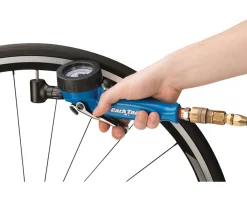 Park Tool Pumps & Co2|Holiday Shopping|INF-2 Shop Inflator (Presta/Schrader) (For Air Compressors)
