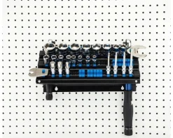 Park Tool Bike Repair Stands|JH-3 Socket And Bit Organizer (Black/Blue)