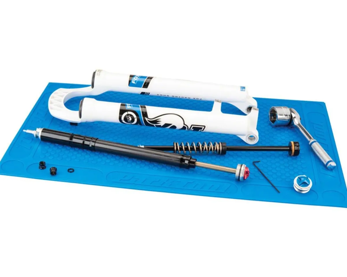 Park Tool Bike Repair Stands|OM-2 Bench Top Overhaul Mat (Blue)