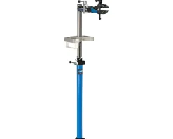 Park Tool Bike Repair Stands|PRS-3.3-2 Deluxe Single Arm Repair Stand (Silver/Blue) (w/ 100-3D Linkage Clamps)