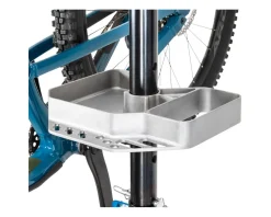 Park Tool Bike Repair Stands|PRS-2.4-2 Professional Double Arm Repair Stand (Blue/Silver) (w/100-3D Adjustable Clamps)