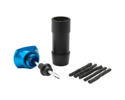 Park Tool Tubeless Tire Tools|Tubeless Accessories|RTP-1 Rescue Tool Pod (Black/Blue)