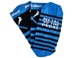 Park Tool Clothing Accessories|Shoes, Socks, & Footwear|SOX-6 Sockguy Cycling Socks (Black/Blue) (S/M)
