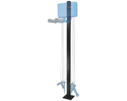 Park Tool Bike Repair Stands|THP-1 Mounting Post (Black) (For THS-1 Workstations)