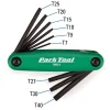 Park Tool Tools|TWS2C Torx Compatible Star-Shaped Driver Set