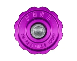 Paul Components Headsets & Spacers|Aluminum Top Cap (Purple) (1-1/8")