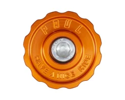 Paul Components Headsets & Spacers|Aluminum Top Cap (Orange) (1-1/8")
