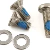 Paul Components Brakes|Flat Mount Adapter Bracket (Silver) (140/160mm Front)