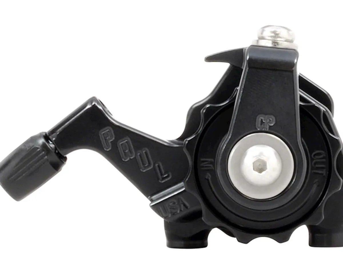 Paul Components Brakes|Klamper Disc Brake Caliper (All Black) (Mechanical) (Front or Rear) (Short Pull) (Flat Mount)