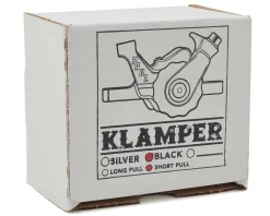 Paul Components Brakes|Klamper Disc Brake Caliper (Black/Orange) (Mechanical) (Front or Rear) (Short Pull) (Post Mount)