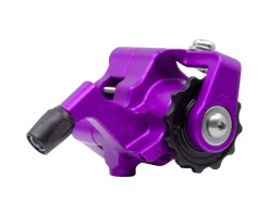 Paul Components Brakes|Klamper Disc Brake Caliper (Purple/Black) (Mechanical) (Front or Rear) (Short Pull) (Flat Mount)
