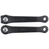 Paul Components Cranksets & Parts|100% Pure Paul Crankset (Black) (160mm) (Square Taper JIS)