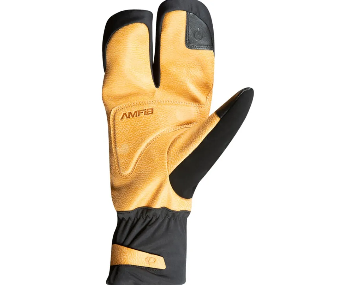 Pearl iZUMi Clothing Accessories|Holiday Shopping|AmFIB Lobster Gel Gloves (Black/Dark Tan) (L)