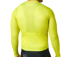 Pearl iZUMi High Vis & Reflective|Holiday Shopping|Attack Long Sleeve Jersey (Screaming Yellow Splatera) (L)