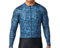 Pearl iZUMi Jerseys|Attack Long Sleeve Jersey (Dark Slate Waverock) (M)