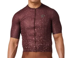 Pearl iZUMi Jerseys|Summer Essentials|Attack Short Sleeve Jersey (Bitter Chocolate Splatera) (L)